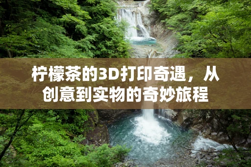 柠檬茶的3D打印奇遇，从创意到实物的奇妙旅程