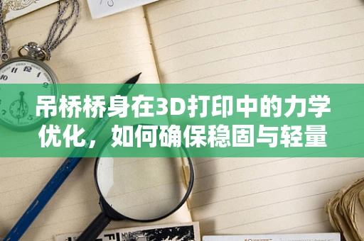 吊桥桥身在3D打印中的力学优化，如何确保稳固与轻量化？