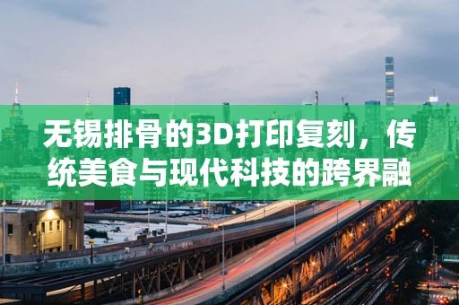 无锡排骨的3D打印复刻，传统美食与现代科技的跨界融合？