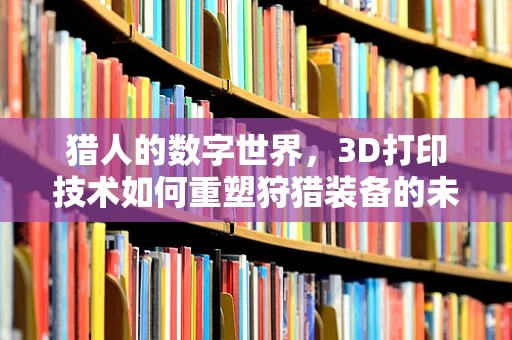 猎人的数字世界，3D打印技术如何重塑狩猎装备的未来？