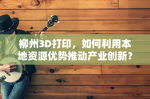 柳州3D打印，如何利用本地资源优势推动产业创新？