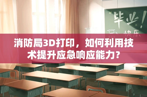 消防局3D打印，如何利用技术提升应急响应能力？