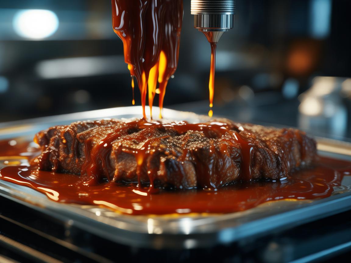 烤肉酱的3D打印,美食与科技的跨界创新?