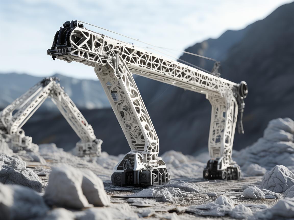 救援起重机在3D打印技术中的创新应用，如何实现高效定制化救援装备？